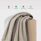 Asam Grandy Cashmere & Peace Silk Throw