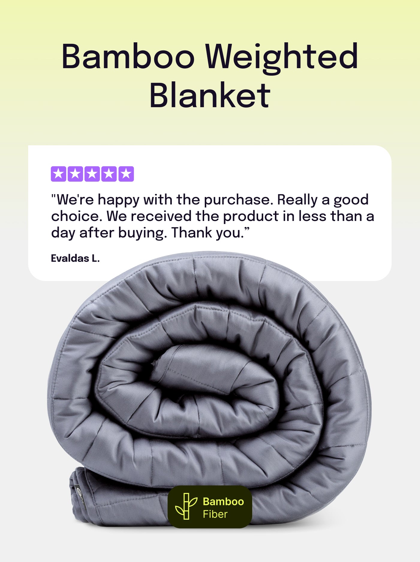 Bamboo Weighted Blanket