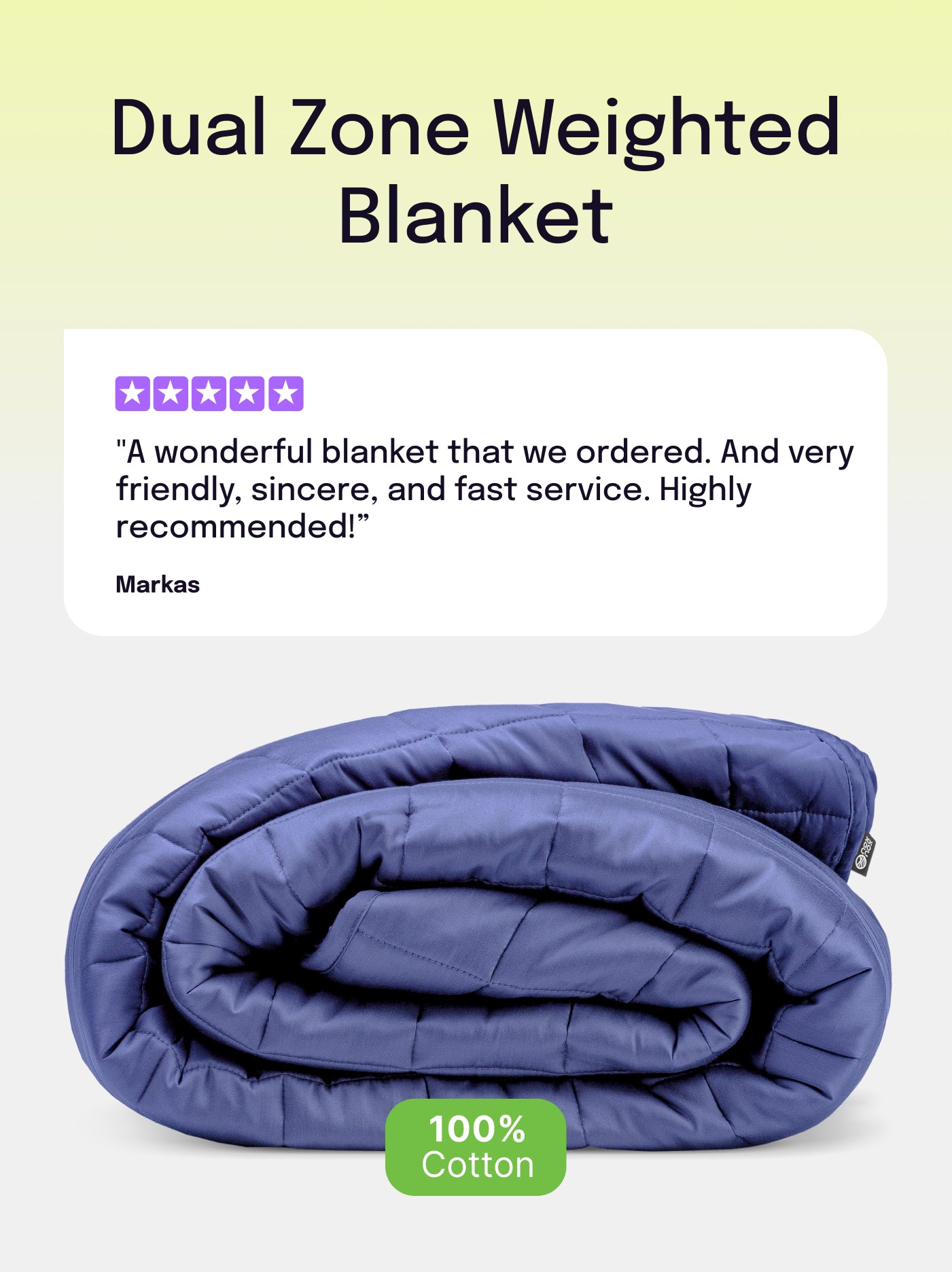 Cotton Weighted Blanket