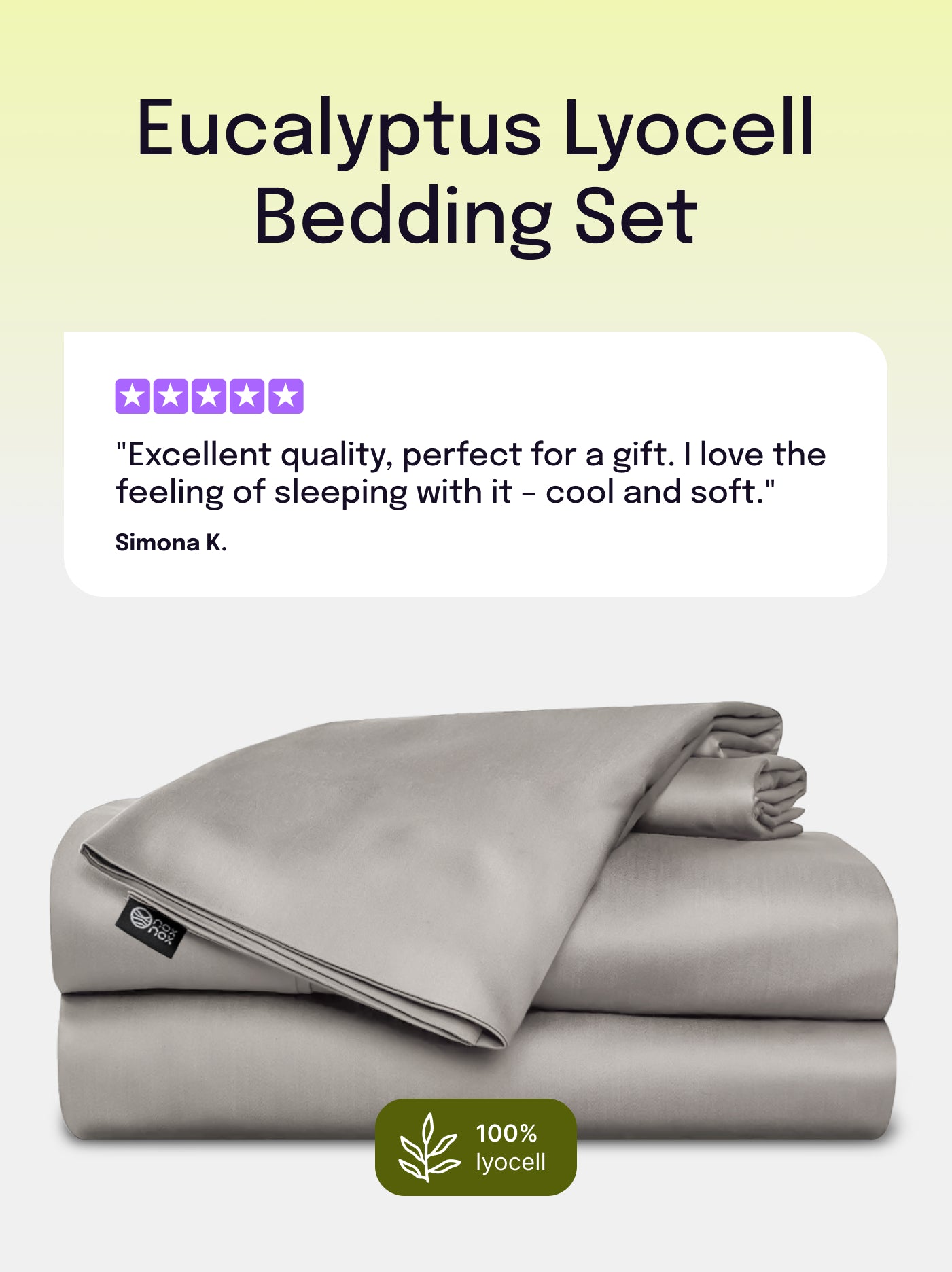 Eucalyptus Lyocell Bedding Set