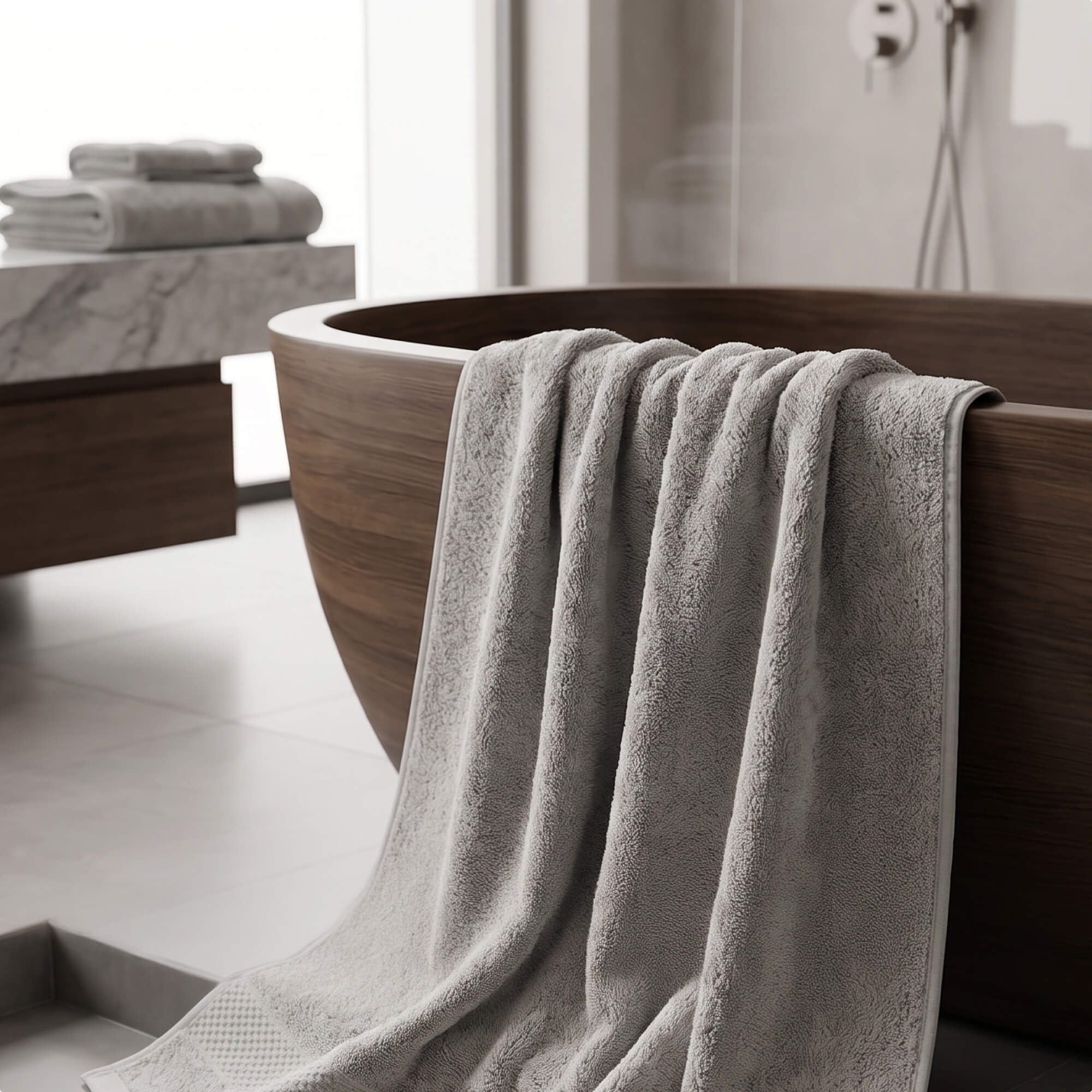 Gauze & Pile Japanese Towel