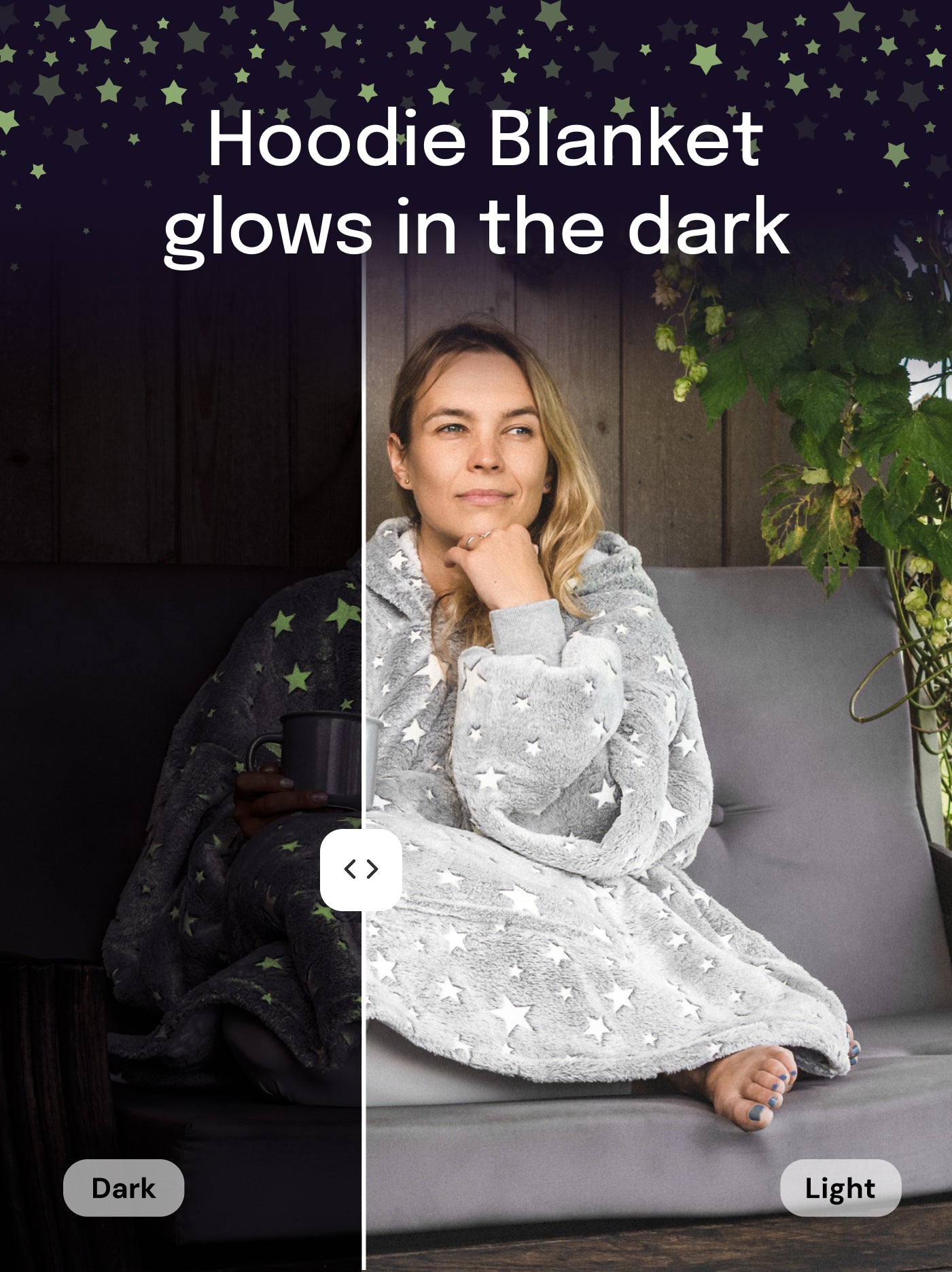 Oversized Hoodie Blanket