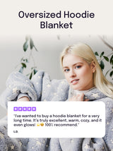 Oversized Hoodie Blanket