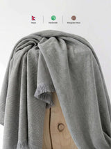 Kailash LW Mongolian Wool Throw