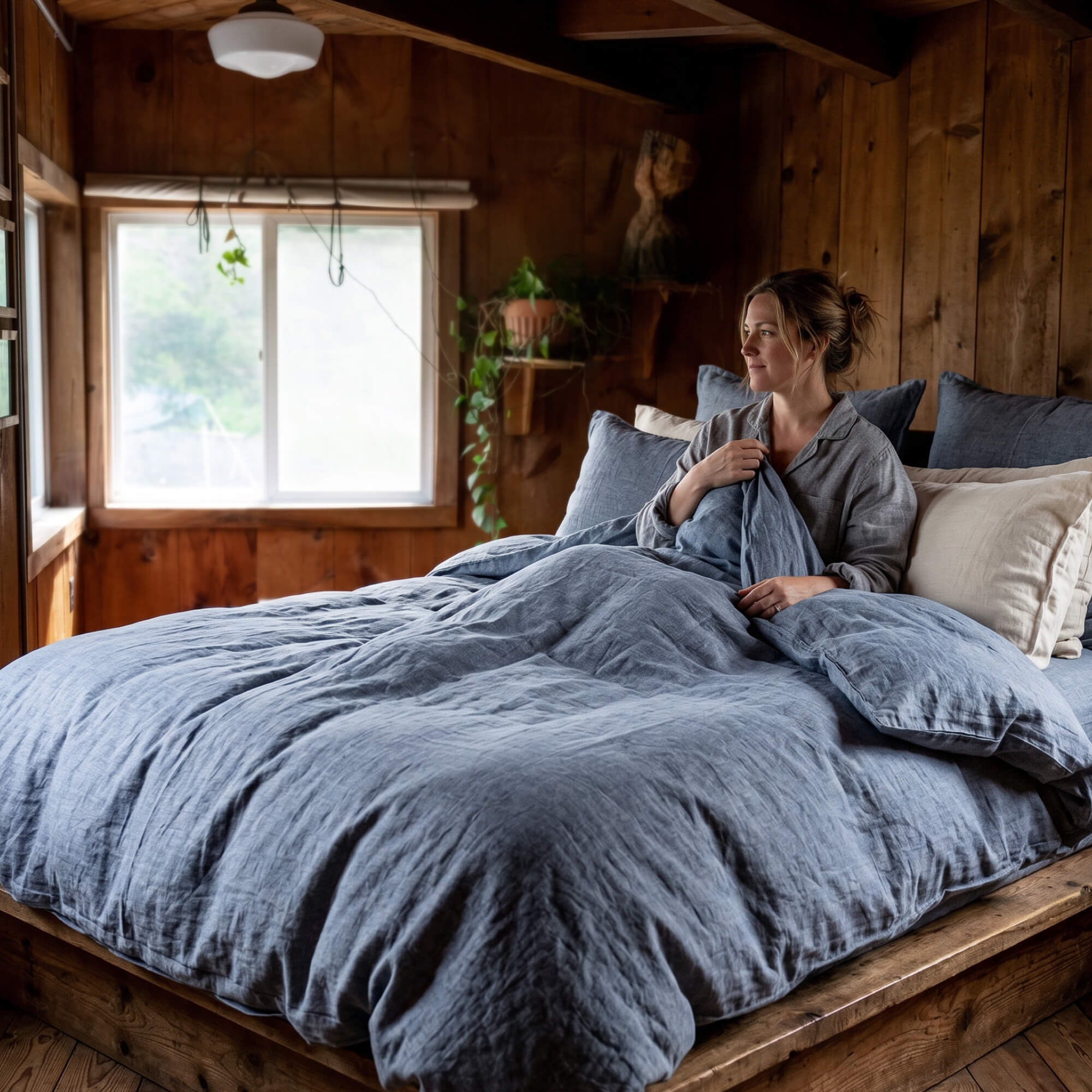 Linen Bedding Set