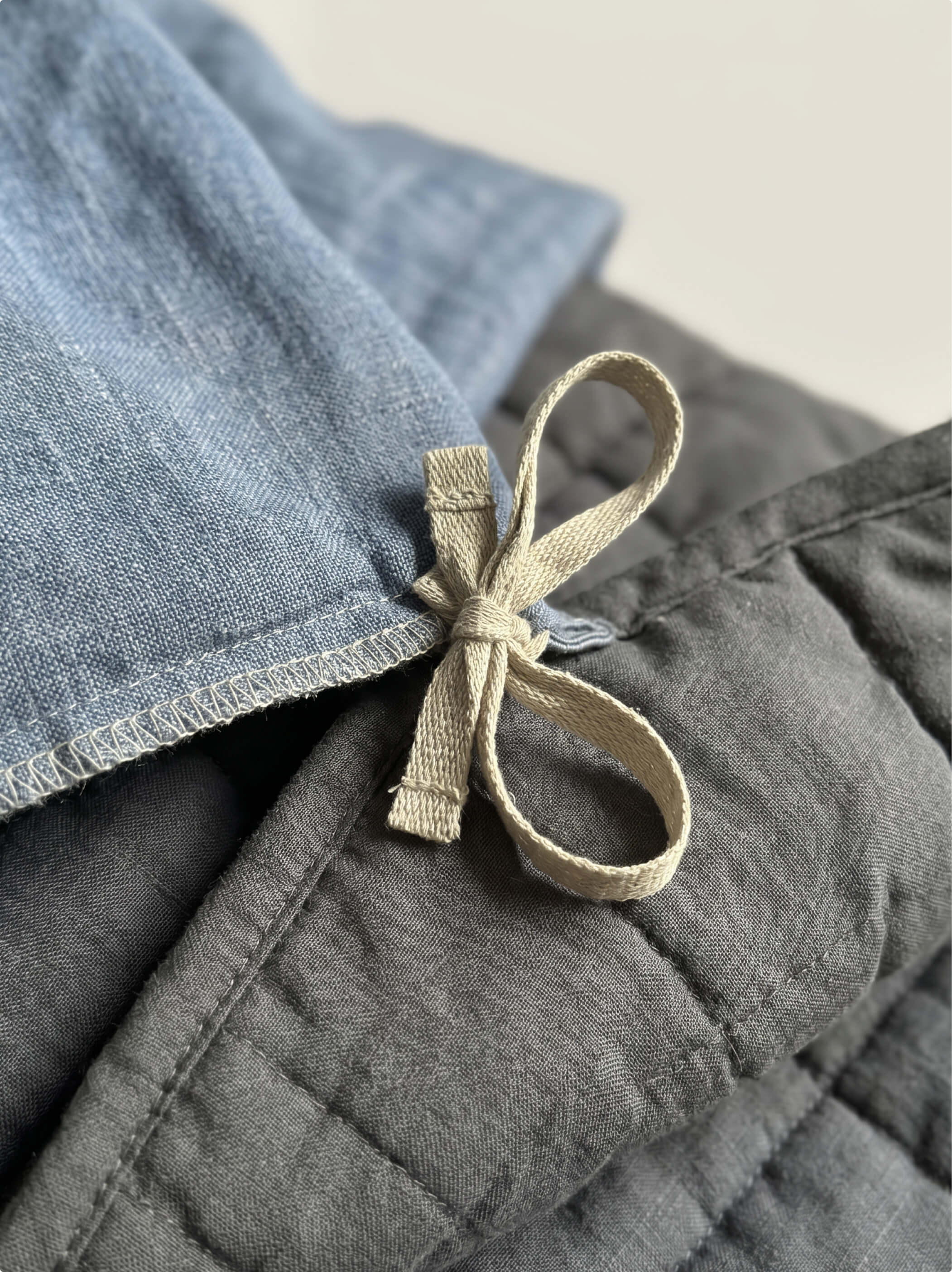 Linen Weighted Blanket Set