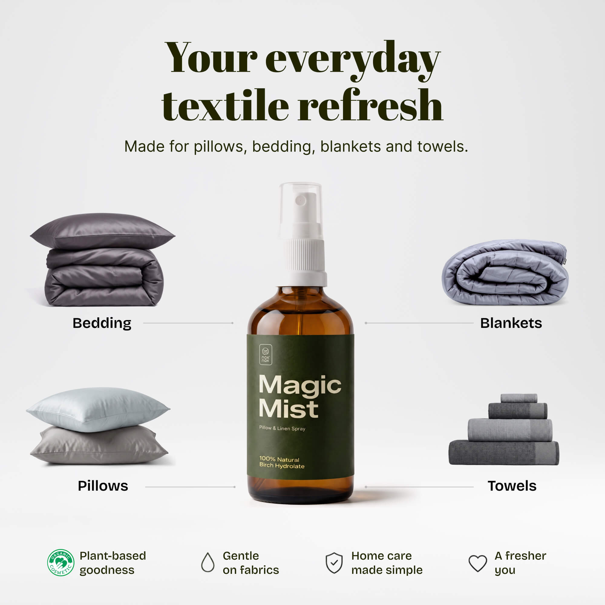 Organic Birch Pillow & Bedding Spray