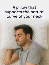 NOXNOX® Adjustable Ergonomic Pillow