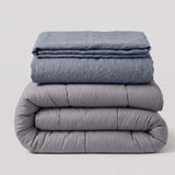 Linen Weighted Blanket Set