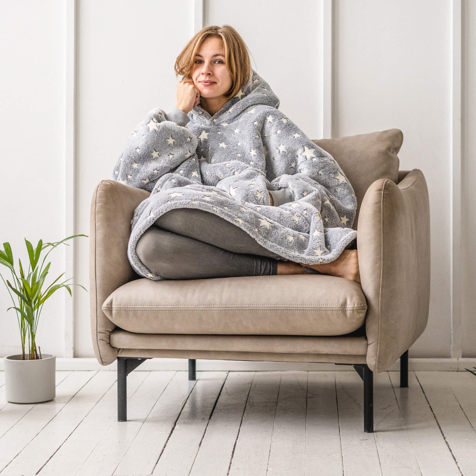 Oversized Hoodie Blanket