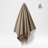 Baby Alpaca Throw Natural