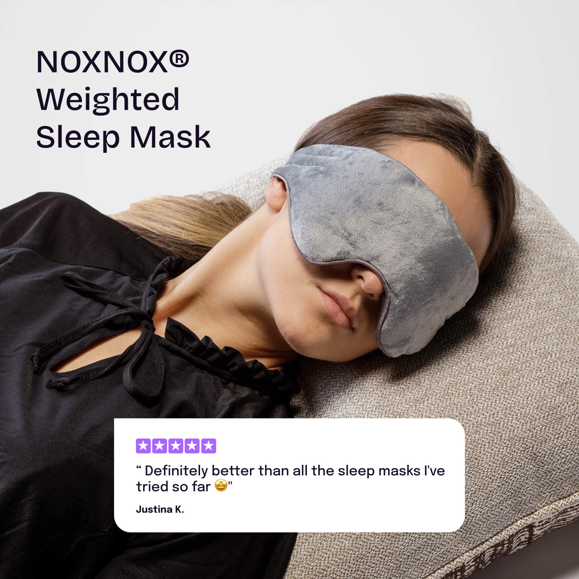 Weighted Sleep Mask