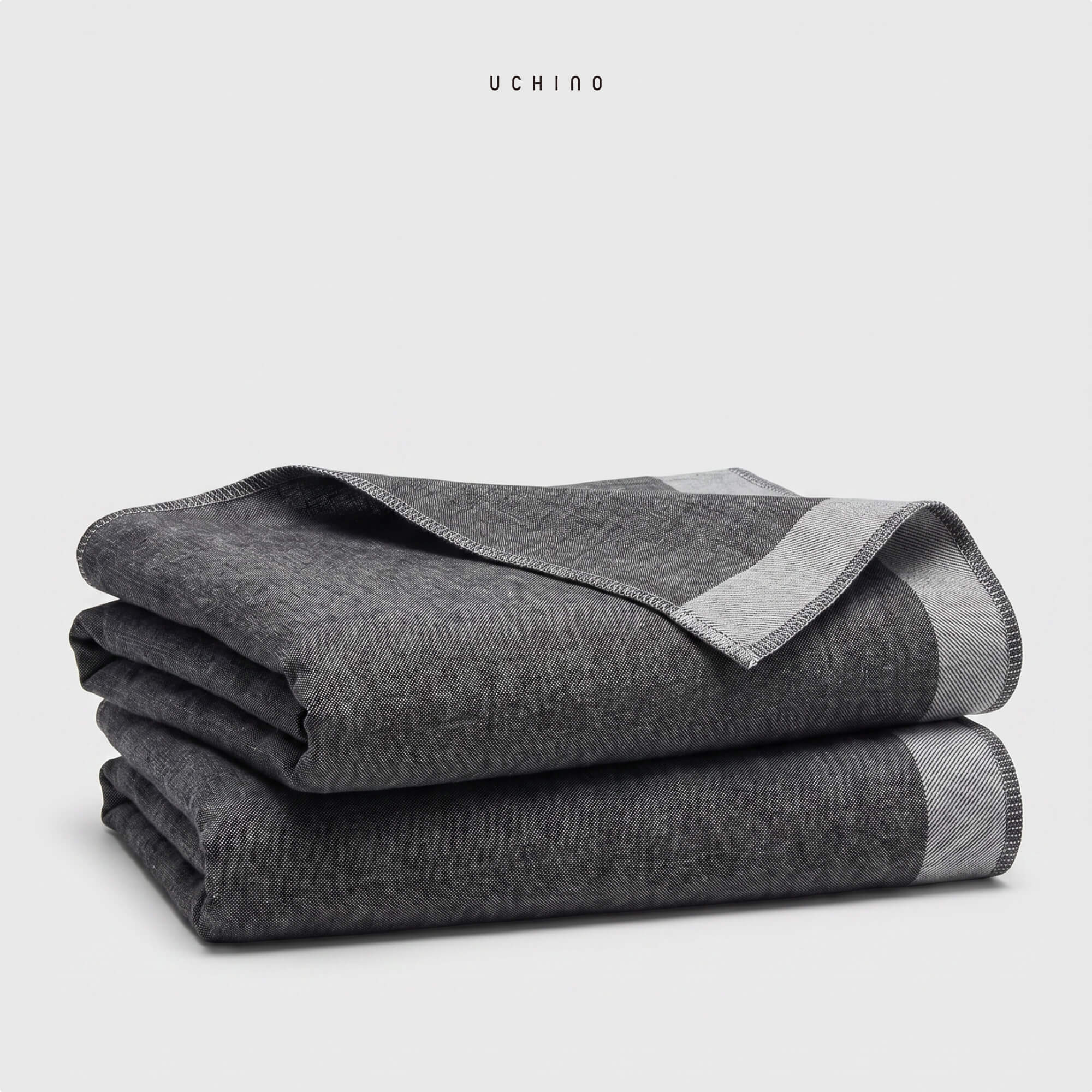ZEN Charcoal Gauze & Pile Towel