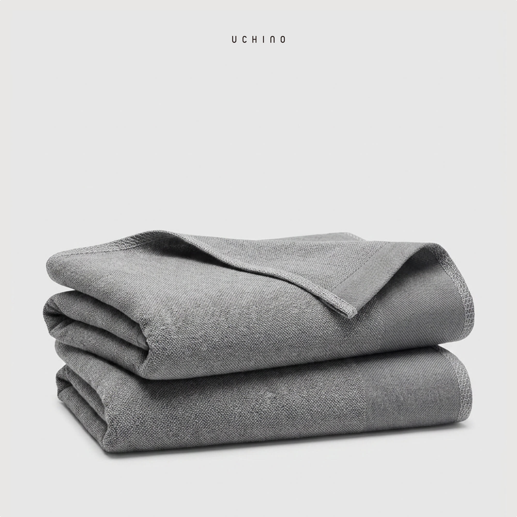 ZEN Charcoal Gauze & Pile Towel