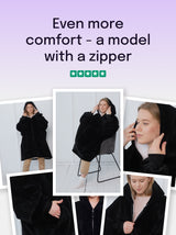 Zipper Hoodie Blanket