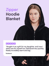 Zipper Hoodie Blanket